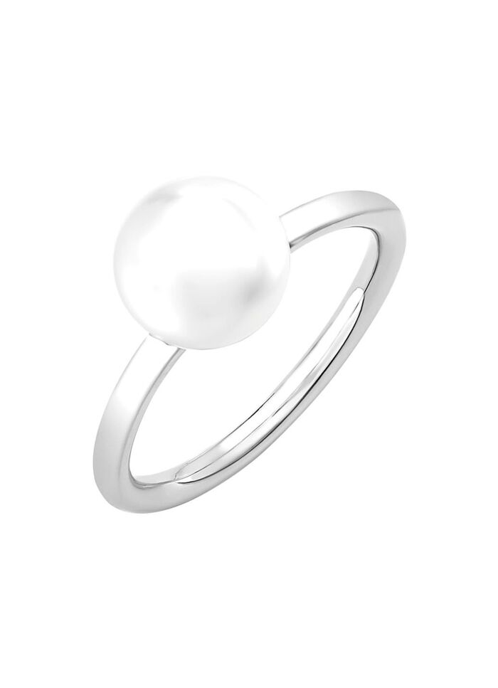 Klassischer Damenring mit S&uuml;&szlig;wasser-Zuchtperle 
