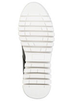 ELENA EDEN, stylische Damen-Sneaker, Weite G, mit herausnehmbarem Fußbett SCHWARZ-ALTSILBER