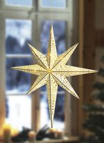 Beleuchteter Fensterstern 