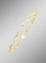 Interessantes Armband mit synth. Zirkonia 