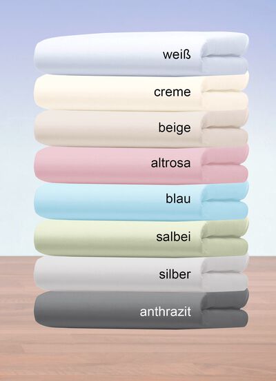 Jersey-Stretch-Elasthan-Spannbetttücher Deluxe in hochwertiger Qualität 