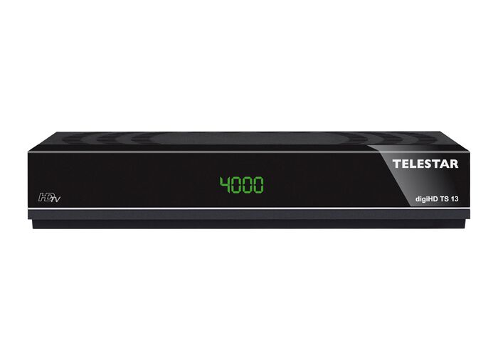 Telestar HD-Receiver, wahlweise f&uuml;r Kabel- oder Satellitenanschluss SCHWARZ