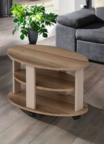 Couchtisch auf Rollen 