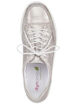 Waldläufer, bequeme Damen-Schnürschuhe, Weite H, Sohle mit Abrollfunktion CHAMPAGNER