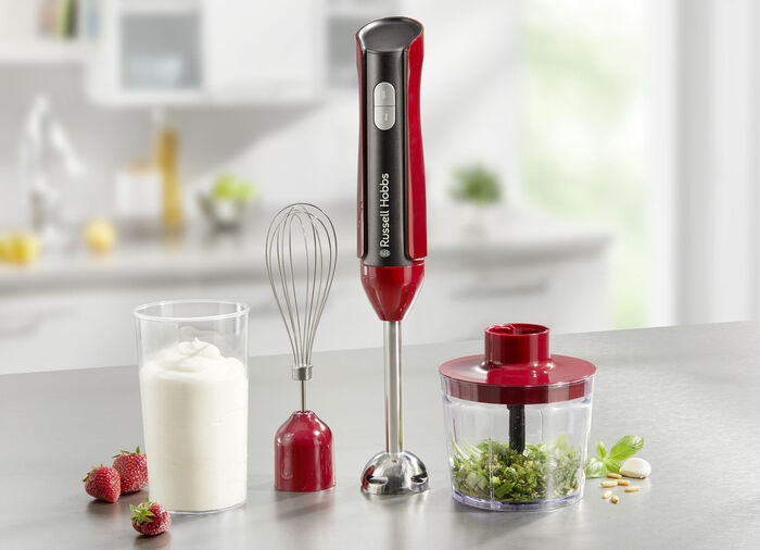 Russell Hobbs 3-in-1 Stabmixer-Set ROT