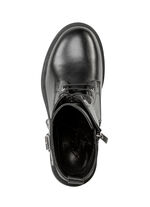 Andrea Conti Stiefelette mit modischen, aufgesetzten Täschchen SCHWARZ