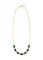 Eleganz trifft auf Moderne &ndash; Garnitur mit synth. Malachit 