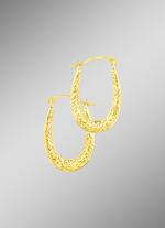 Creolen mit wundersch&ouml;ner Struktur 