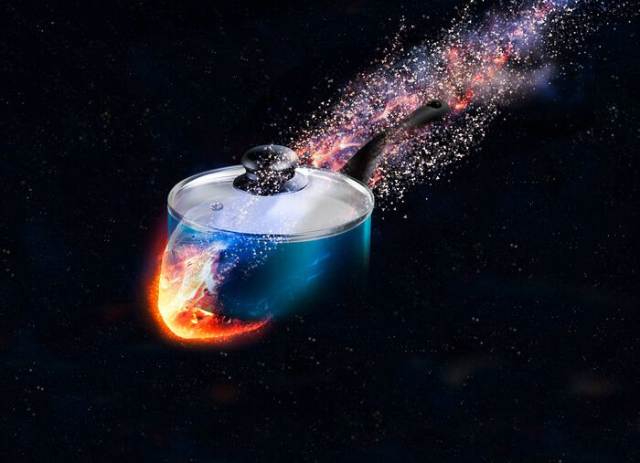 Meteor 6-teiliges Topf-Set mit Diamant-Keramik-Antihaft-Premiumbeschichtung 