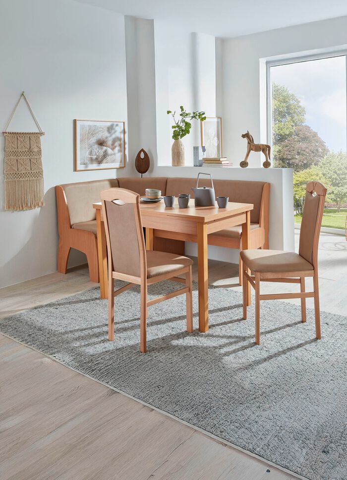 Zeitlose Esszimmerm&ouml;bel BUCHE-CAPPUCCINO