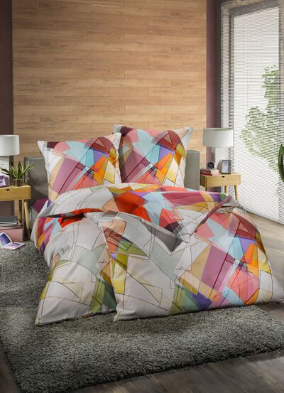 Bettwäsche-Garnitur in Mako-Satin Qualität 