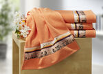 Frottier-Serie mit Jacquard-Bordüre 