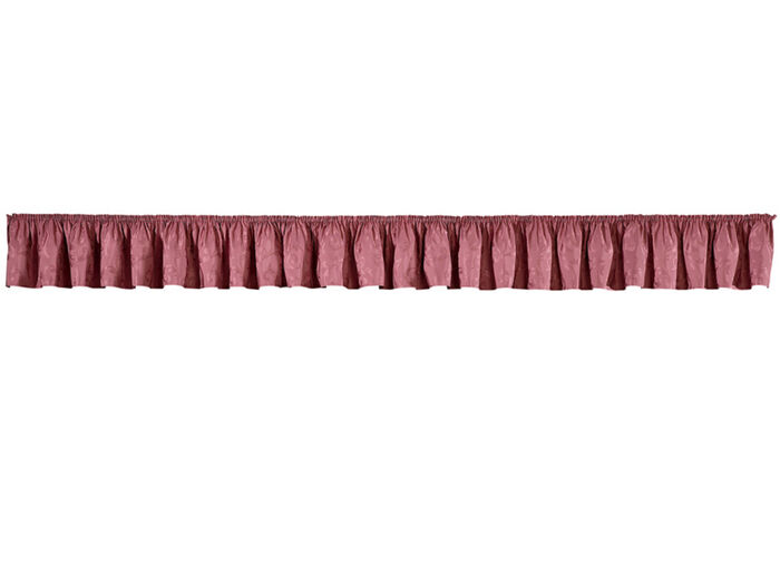 Jacquard Querbehang in veschiedenen Farben FRAISE