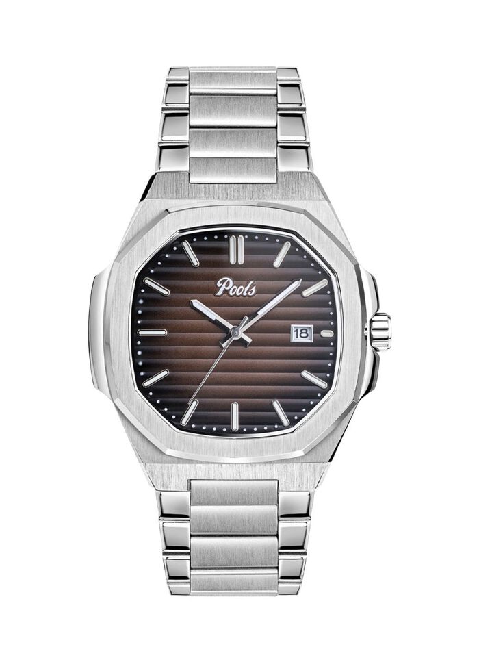 Quartz-Herrenuhr aus Edelstahl 