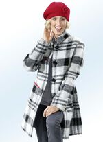 Longjacke mit Knopfleiste 