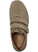 Waldläufer, bequeme Herrn-Slipper, Weite H, mit herausnehmbarem Fußbett TABAKBRAUN