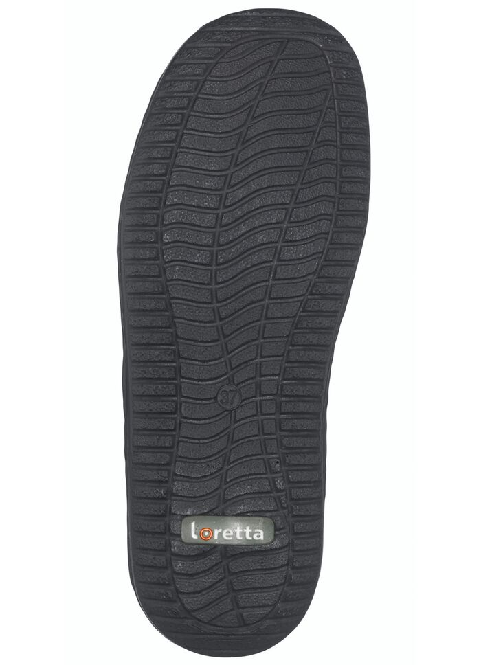 Slipper aus Nappaleder mit Knitter-Struktur BORDEAUX