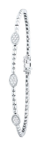 Hochwertiges Weißgold Armband 