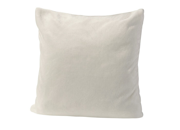 Schlafdecke und Kissen in samtiger Qualität CREME