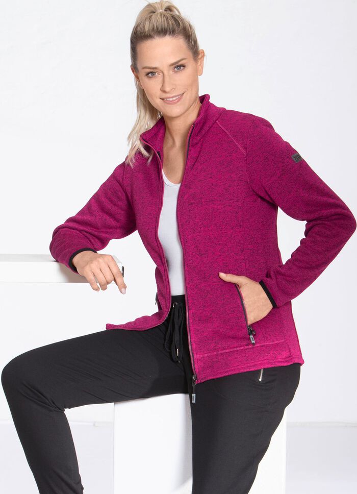 Strickfleece-Kurzjacke von &bdquo;LPO&ldquo; 