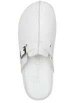 Andrea Conti Clog aus weichem Nappaleder WEISS