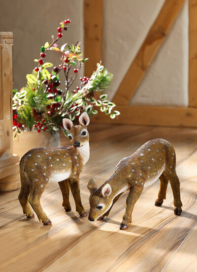 Rehkitz von Hand bemalt 