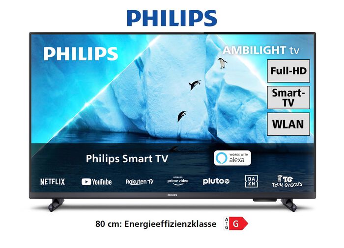 Philips 32PFS6908/12 Full-HD-Ambilight-LED-Fernseher 