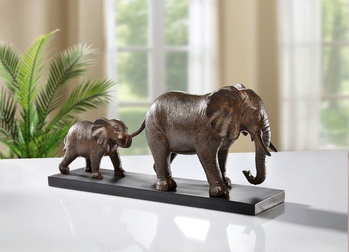 Dekofigur &bdquo;Elefanten-Familie&ldquo; 
