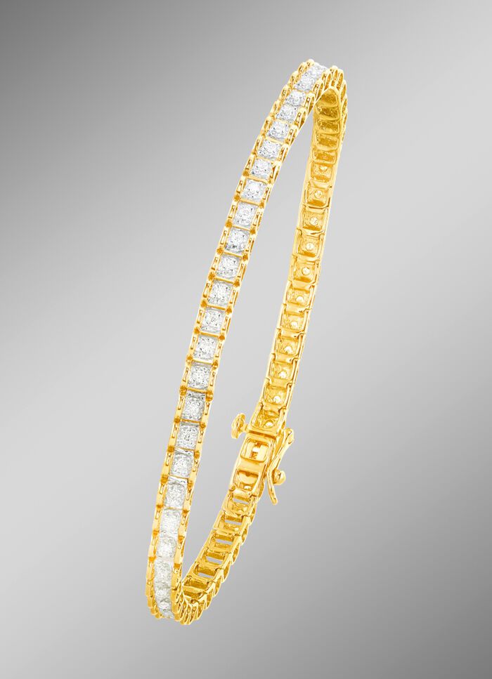 Wundervolles Armband mit 54 Brillanten 