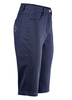 Jeans-Bermudas DUNKELBLAU