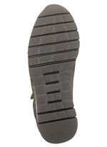 Bootie mit gl&auml;nzender Pr&auml;gung BRAUN