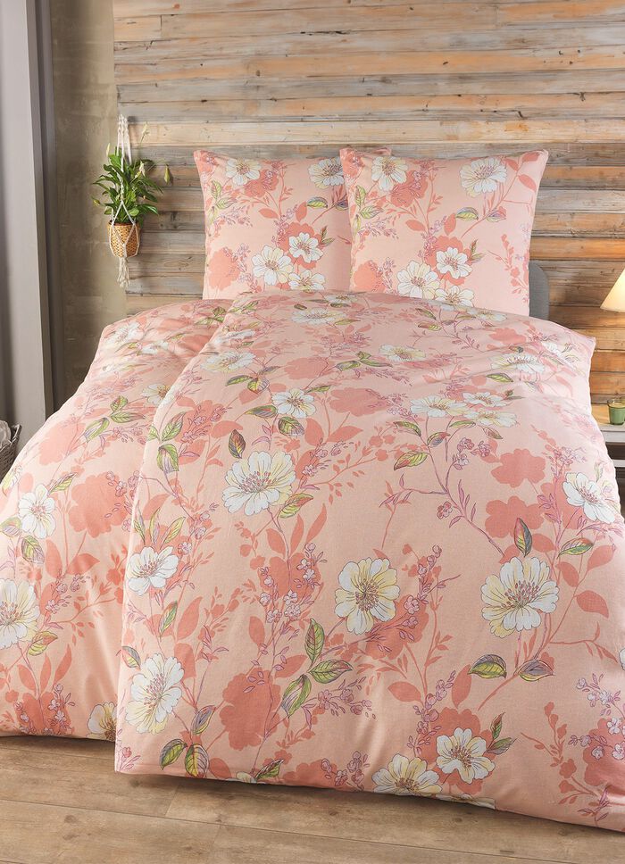 Feinbiber Bettw&auml;sche-Garnitur von Castell 