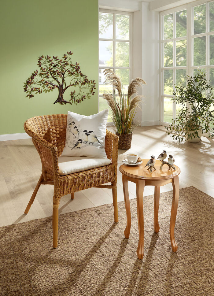 Teilmassiver Beistelltisch NATUR-HONIG