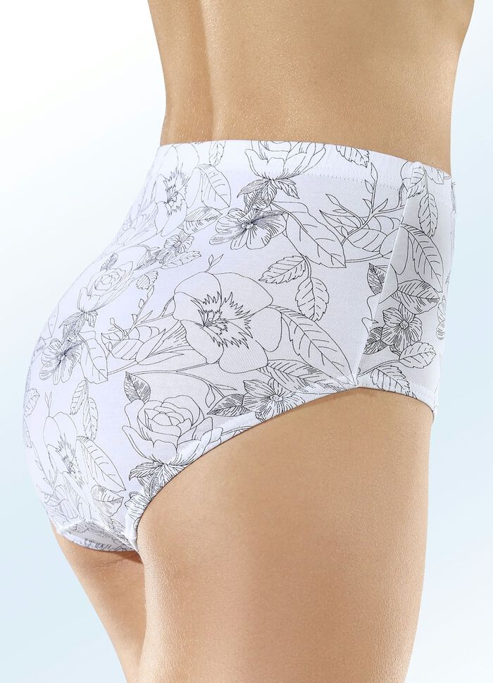 F&uuml;nferpack Slips mit Gummizug 