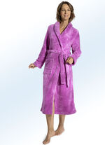 Bademantel für Damen und Herren FUCHSIA