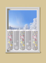 Kurzstore Glöckchen mit Stangendurchzug BUNT