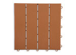 Terrassenplatten, 12er-Set, mit Stecksystem BRAUN