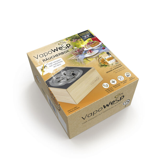 VapoWesp Räucherbox zum Fernhalten von Wespen