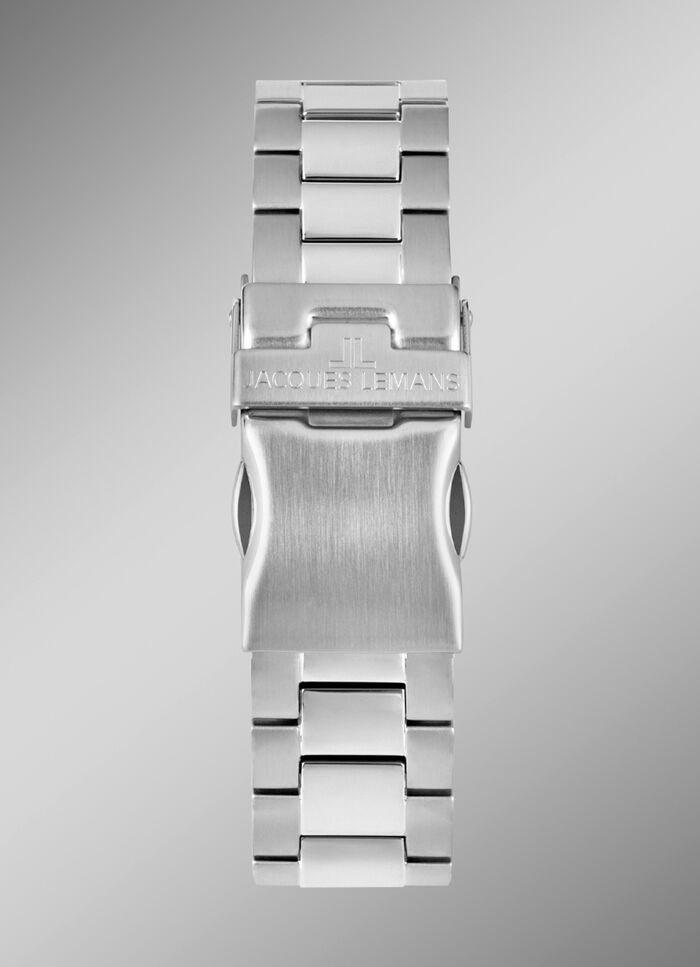 Sportliche Herrenuhr aus massiv Edelstah 