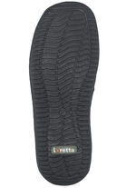 Schnürschuh aus Nappaleder mit Knitter-Struktur SCHWARZ