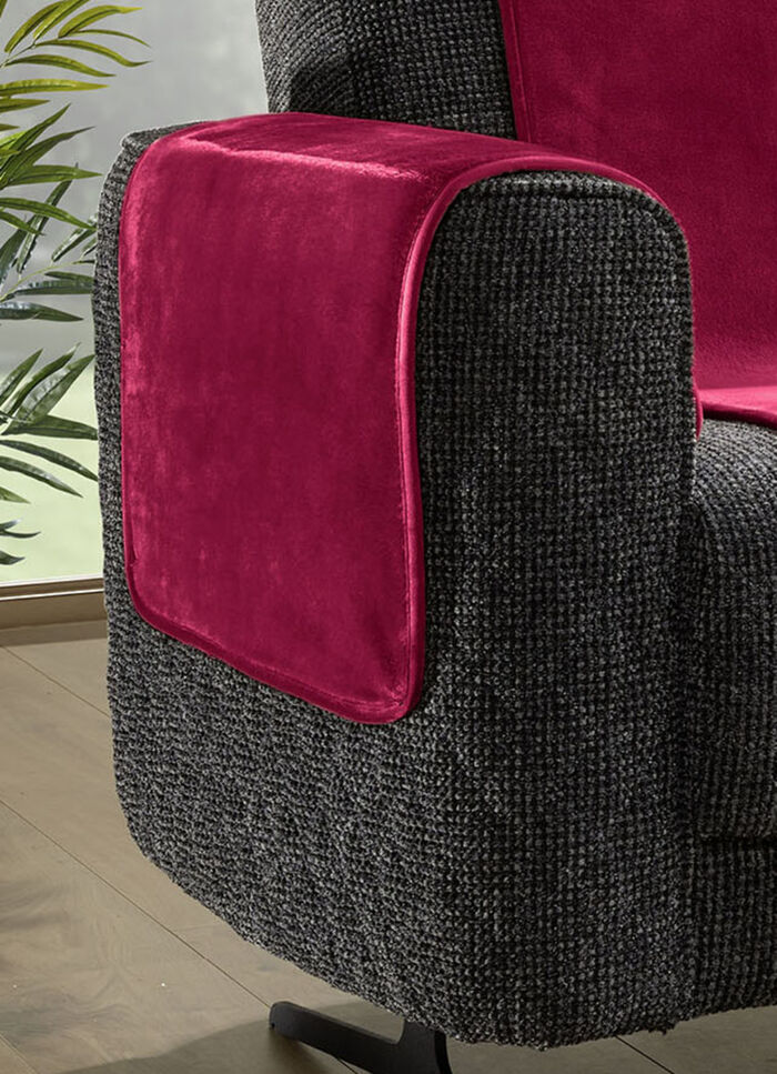 Wohnaccessoires mit Anti-Rutsch-Beschichtung ROT