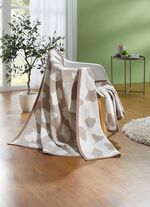 Kuschelige Schlafdecke Ginko 