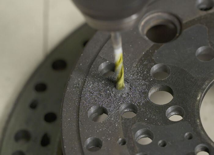 Hammersmith Drill Bit Pro-Bohrköpfe SCHWARZ-SILBER
