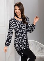 Einzigartiges Longshirt mit Seitenschlitzen 