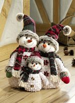 Türstopper Schneemannfamilie 