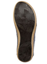 Waldläufer, bequeme Damen-Sandalen, Weite H, mit herausnehmbarem Fußbett JEANS