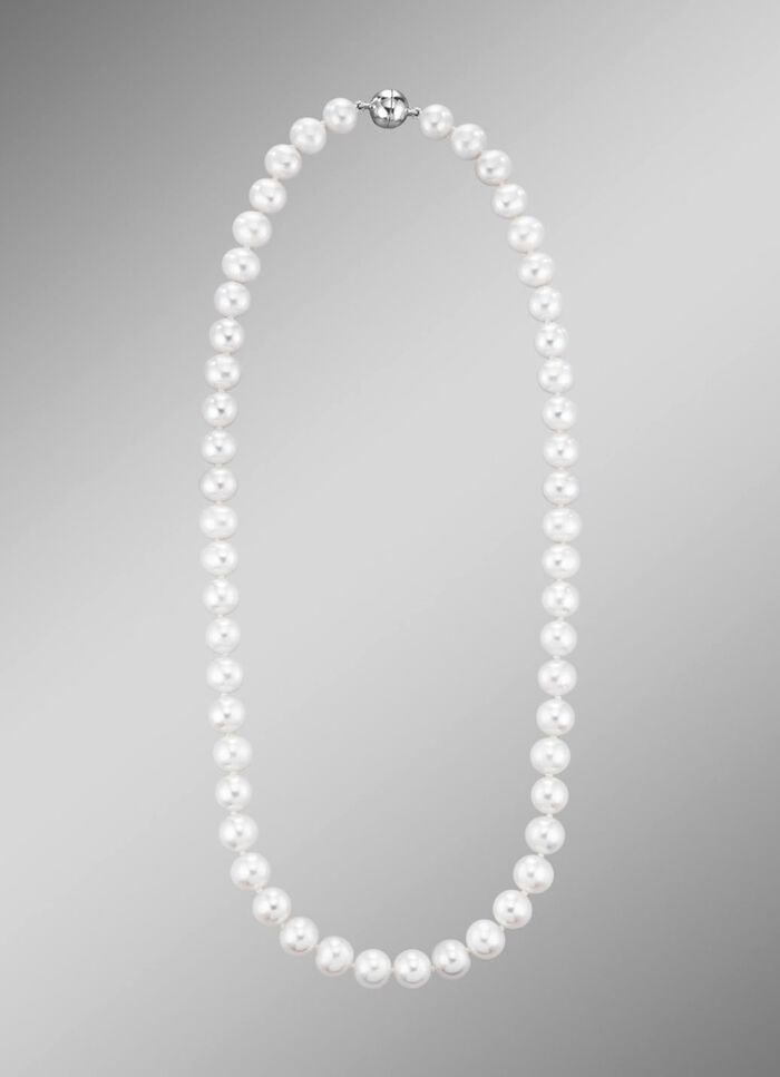 Halskette mit S&uuml;&szlig;wasser-Zuchtperlen 