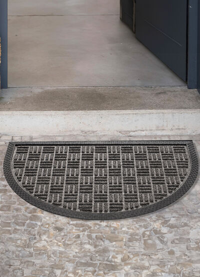 Fußmatte mit rutschhemmender Gummi-Rückseite 