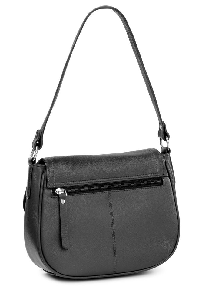 Laurina, Tasche, Damen, verstellbarer Umh&auml;ngeriemen SCHWARZ