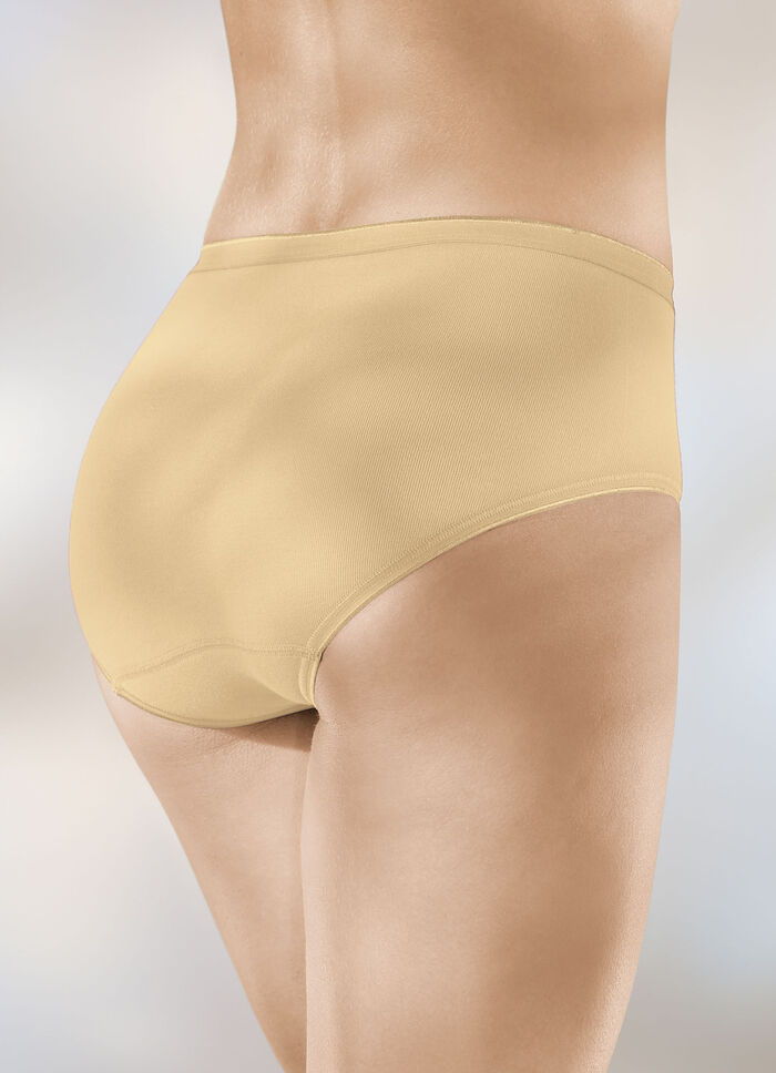 Speidel Viererpack Slips mit elastischen Abschl&uuml;ssen SONNENGELB